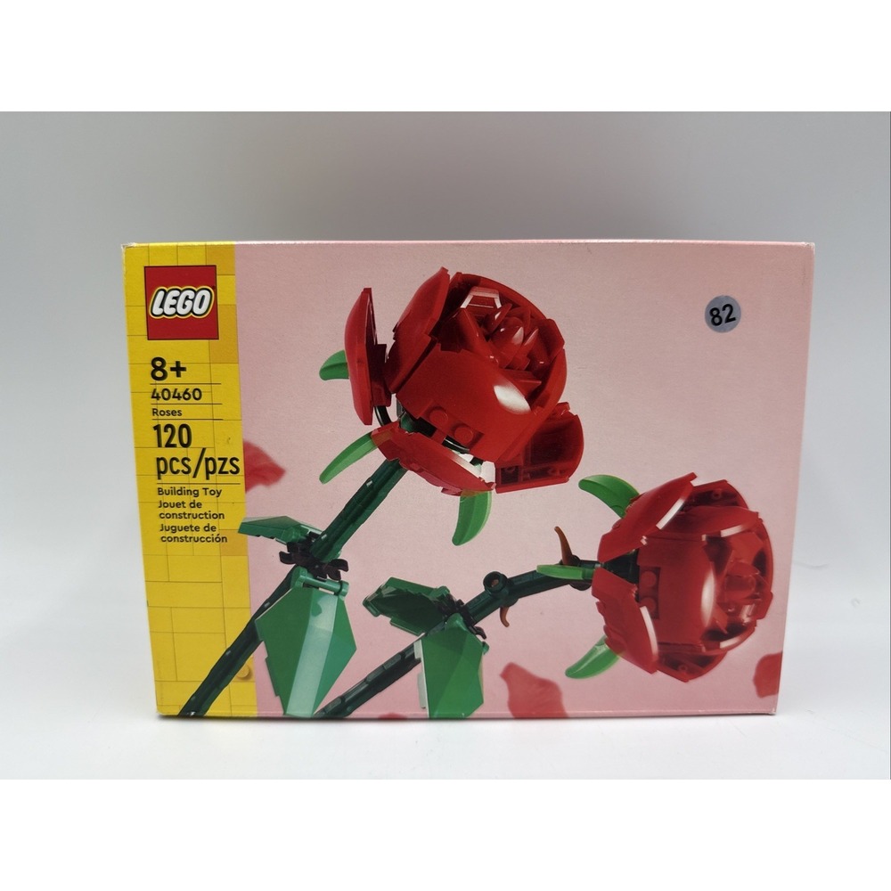LEGO Roses 40460 Building Kit 8+ Years 120 Pieces Botanical Collection NEW (5819